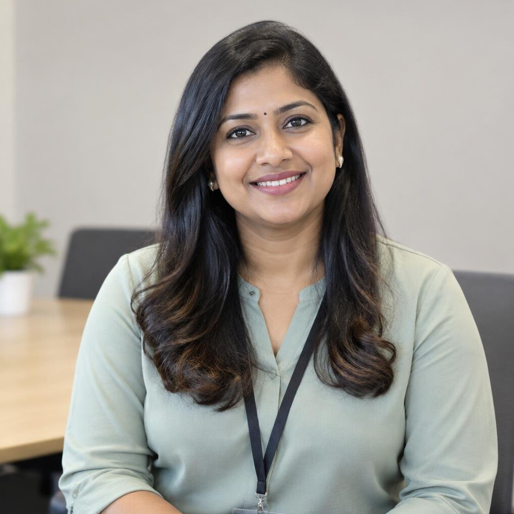 Portrait of an Indian Malaysian businesswoman smiling