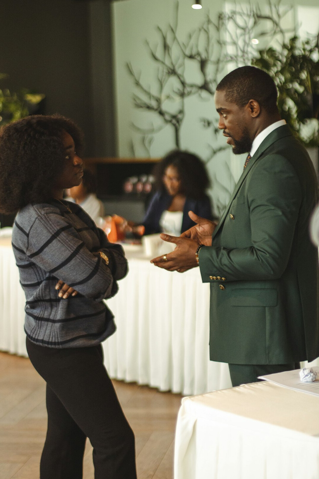 corporate networking event